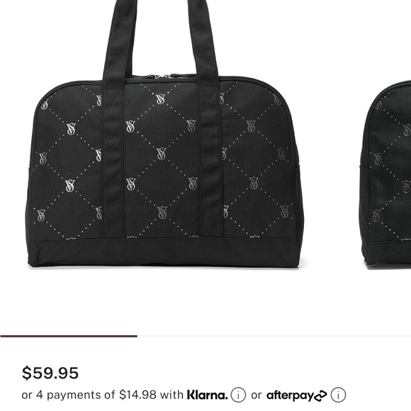 Victoria's Secret Black Bling Bling tote - Picture 7 of 7